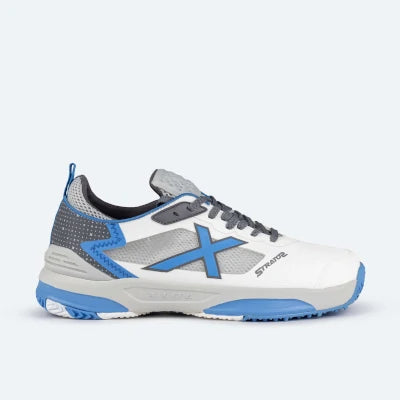 Munich Stratos 18 White/Light Blue Sneakers