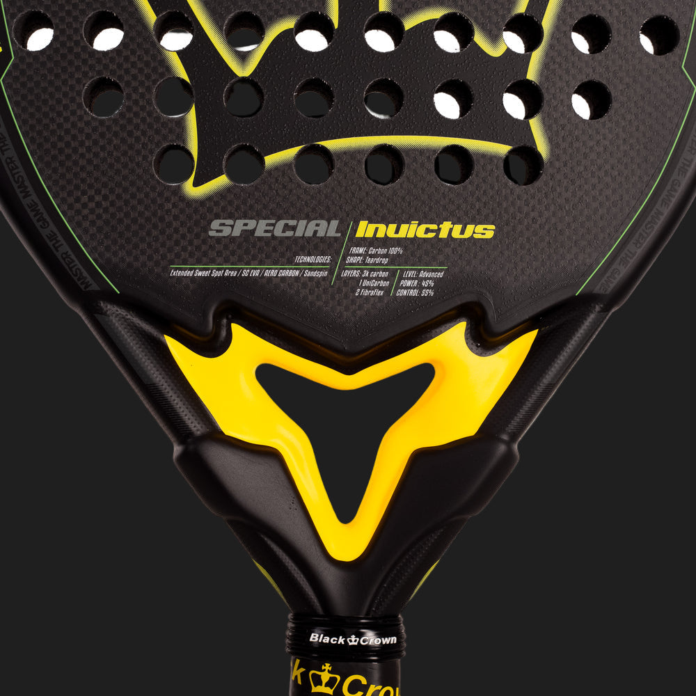 Black Crown Special Invictus Padel Racket (2025)