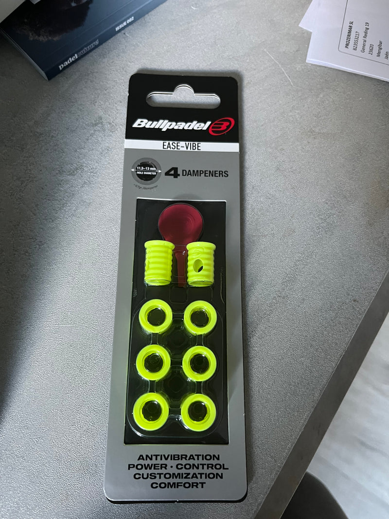 Bullpadel racket dampeners