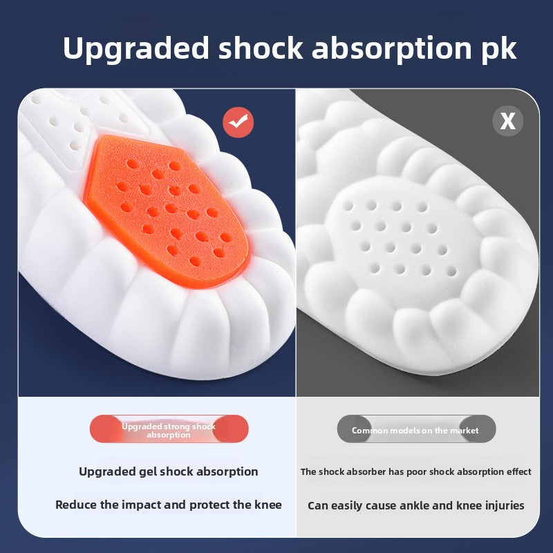 Sports Shock-Absorbing Insoles for padel shoes