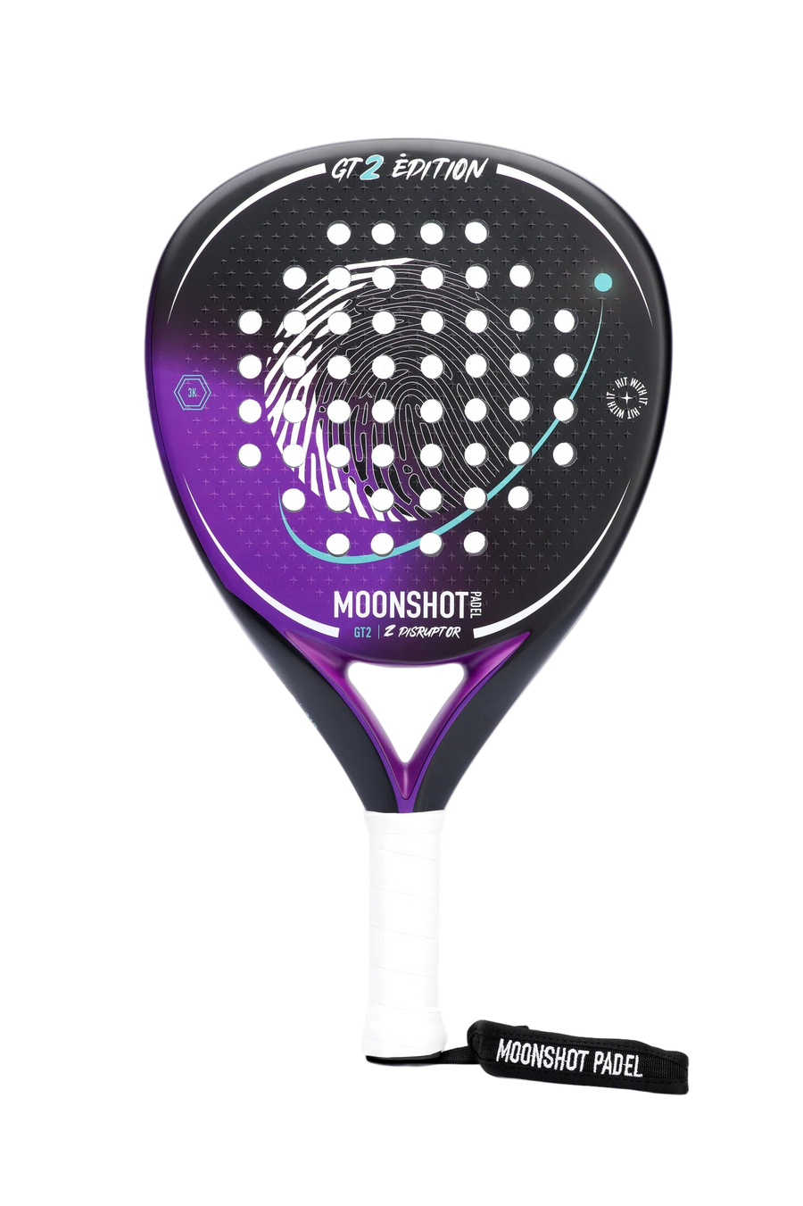 GT2 Z-Disruptor 3K Ultralite Padel Racket | Speed & Agility | Buy UK