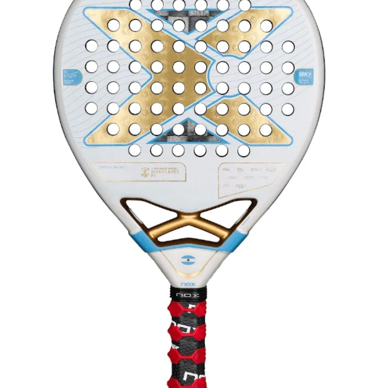 NOX AT10 Luxury Genius 18K Buenos Aires Exclusive Padel Racket | Buy UK