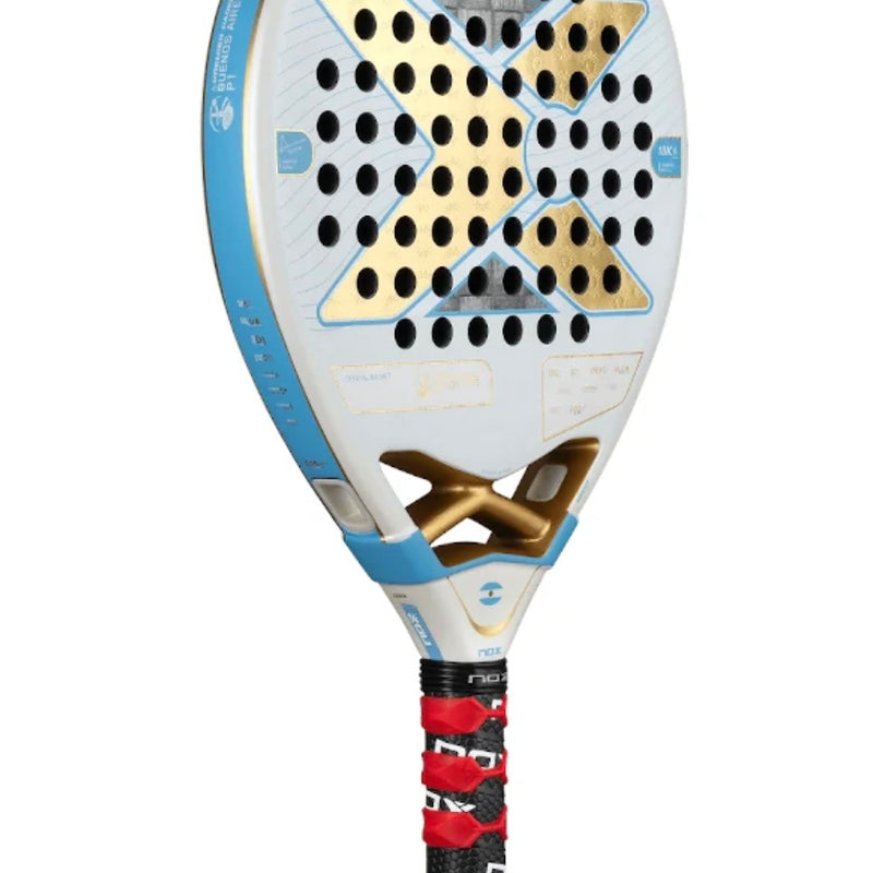 NOX AT10 Luxury Genius 18K Buenos Aires Exclusive Padel Racket | Buy UK