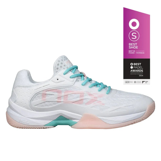 Nox AT10 Lux White/Potpurri Sneakers