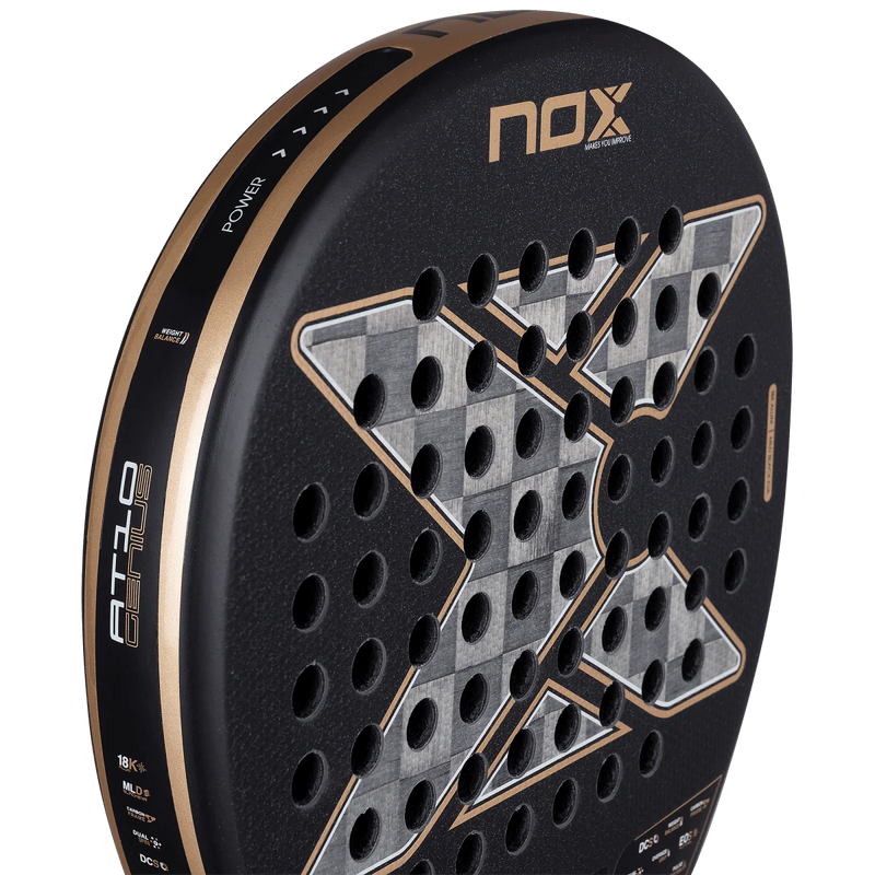 NOX AT10 Luxury Genius 18K Alum 2026 Padel Racket | Agustín Tapia | Buy UK