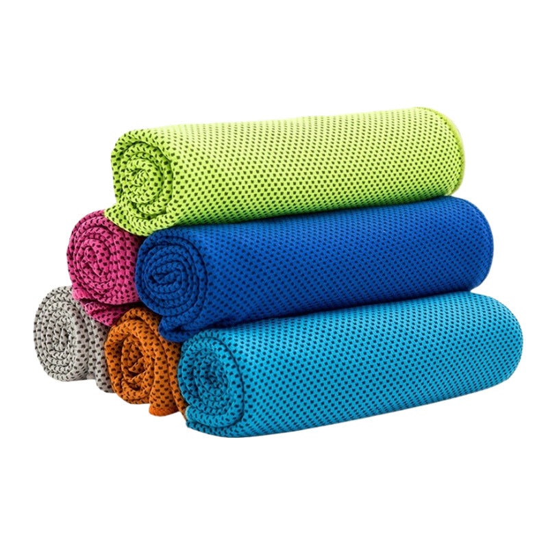 Cold feeling sports towel