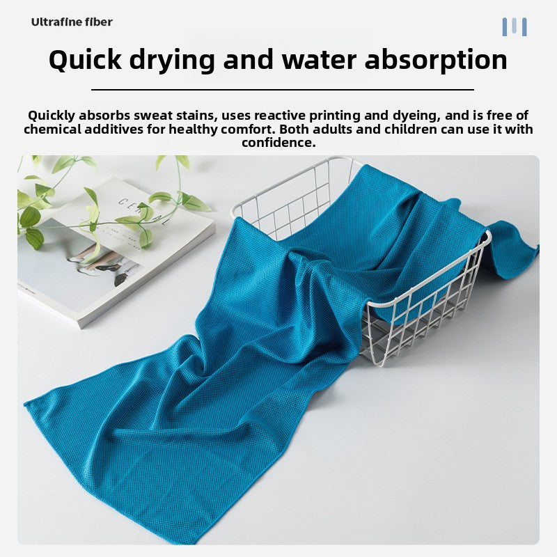 Cold feeling sports towel
